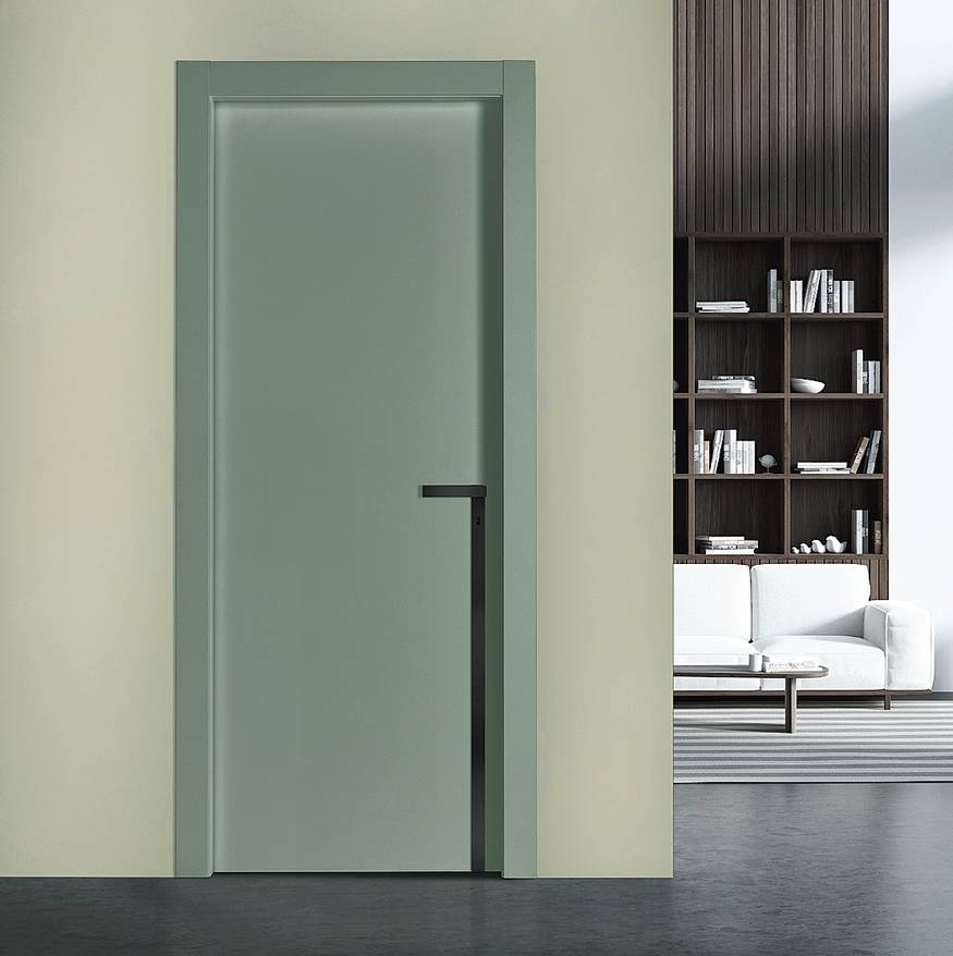 La porta della collezione Hydra di Style House
ha la finitura ottenuta con Pet riciclato e rigenerato, piacevole al tatto e resistente a urti e usura. È disponibile nei colori Salvia, Kaschmir, Kristal e Carbone. Ha le cerniere a scomparsa e la serratura magnetica. Costa da 870 euro + Iva. www.shporte.it La porta della collezione Hydra di Style House
ha la finitura ottenuta con Pet riciclato e rigenerato, piacevole al tatto e resistente a urti e usura. È disponibile nei colori Salvia, Kaschmir, Kristal e Carbone. Ha le cerniere a scomparsa e la serratura magnetica. Costa da 870 euro + Iva. www.shporte.it