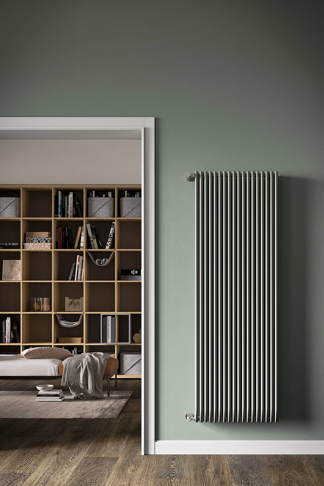 Radiatore d'arredo Arpa 23_2 Verticale di Irsap, 18 elementi, altezza 202 cm, larghezza 60,6 cm. Prezzo, IVA compresa, finitura Agave
1.061,24 euro. www.irsap.com Radiatore d'arredo Arpa 23_2 Verticale di Irsap, 18 elementi, altezza 202 cm, larghezza 60,6 cm. Prezzo, IVA compresa, finitura Agave
1.061,24 euro. www.irsap.com