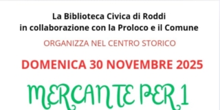 Roddi, Mercatino Roddi, Mercatino