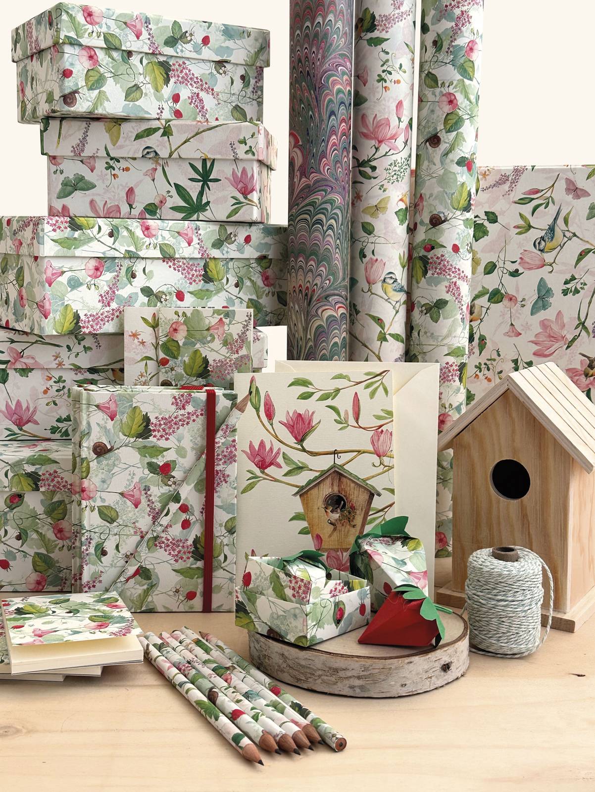 Tassotti fantasie Campanelle e Magnolia Giapponese Tassotti fantasie Campanelle e Magnolia Giapponese