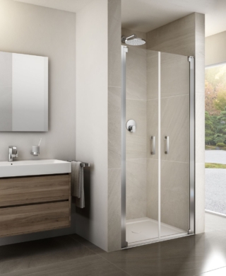 La cabina doccia in nicchia Jolly JP di Provex con porta saloon con apertura in/out è in finitura Brillante lucido. Dotata di vetro temperato di sicurezza 6 mm in finitura trasparente, è disponibile da 70 cm (come in foto) fino a 120 cm x H 200 cm. Prezzo su richiesta. www.provex.eu La cabina doccia in nicchia Jolly JP di Provex con porta saloon con apertura in/out è in finitura Brillante lucido. Dotata di vetro temperato di sicurezza 6 mm in finitura trasparente, è disponibile da 70 cm (come in foto) fino a 120 cm x H 200 cm. Prezzo su richiesta. www.provex.eu