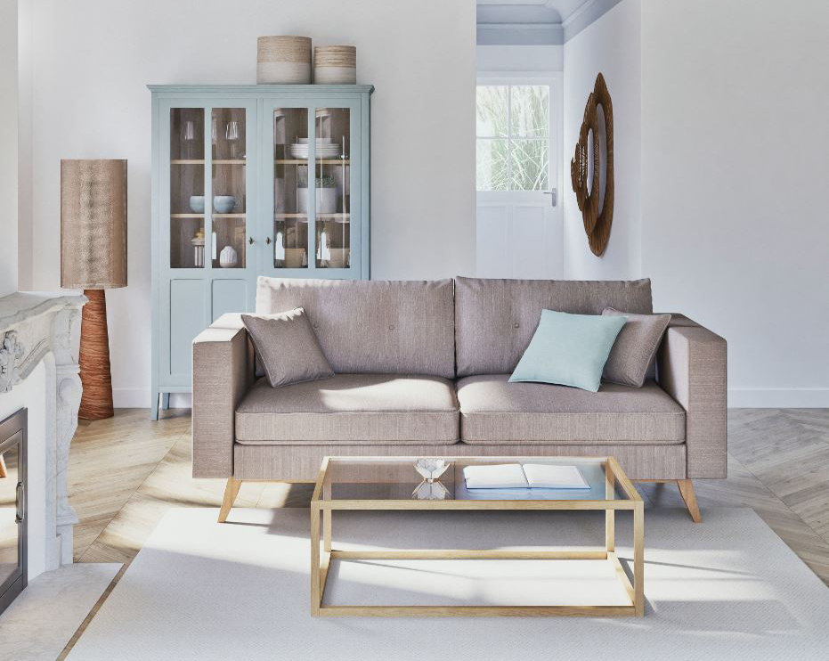 Fascino senza tempo per il divano tre posti Brooke di Maisons du Monde che è caratterizzato dal design scandinavo sottolineato dai piedini in legno di frassino massello certificato FSC e dal rivestimento in tessuto beige chiné privo di sostanze pericolose per la salute. Misura L 202 x P 88 x H 88 cm. Prezzo 599 euro. https://www.maisonsdumonde.com Fascino senza tempo per il divano tre posti Brooke di Maisons du Monde che è caratterizzato dal design scandinavo sottolineato dai piedini in legno di frassino massello certificato FSC e dal rivestimento in tessuto beige chiné privo di sostanze pericolose per la salute. Misura L 202 x P 88 x H 88 cm. Prezzo 599 euro. https://www.maisonsdumonde.com