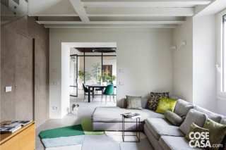 living soggiorno e sala da pranzo