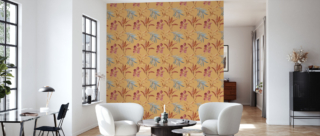 photowall carta da parati a fiori