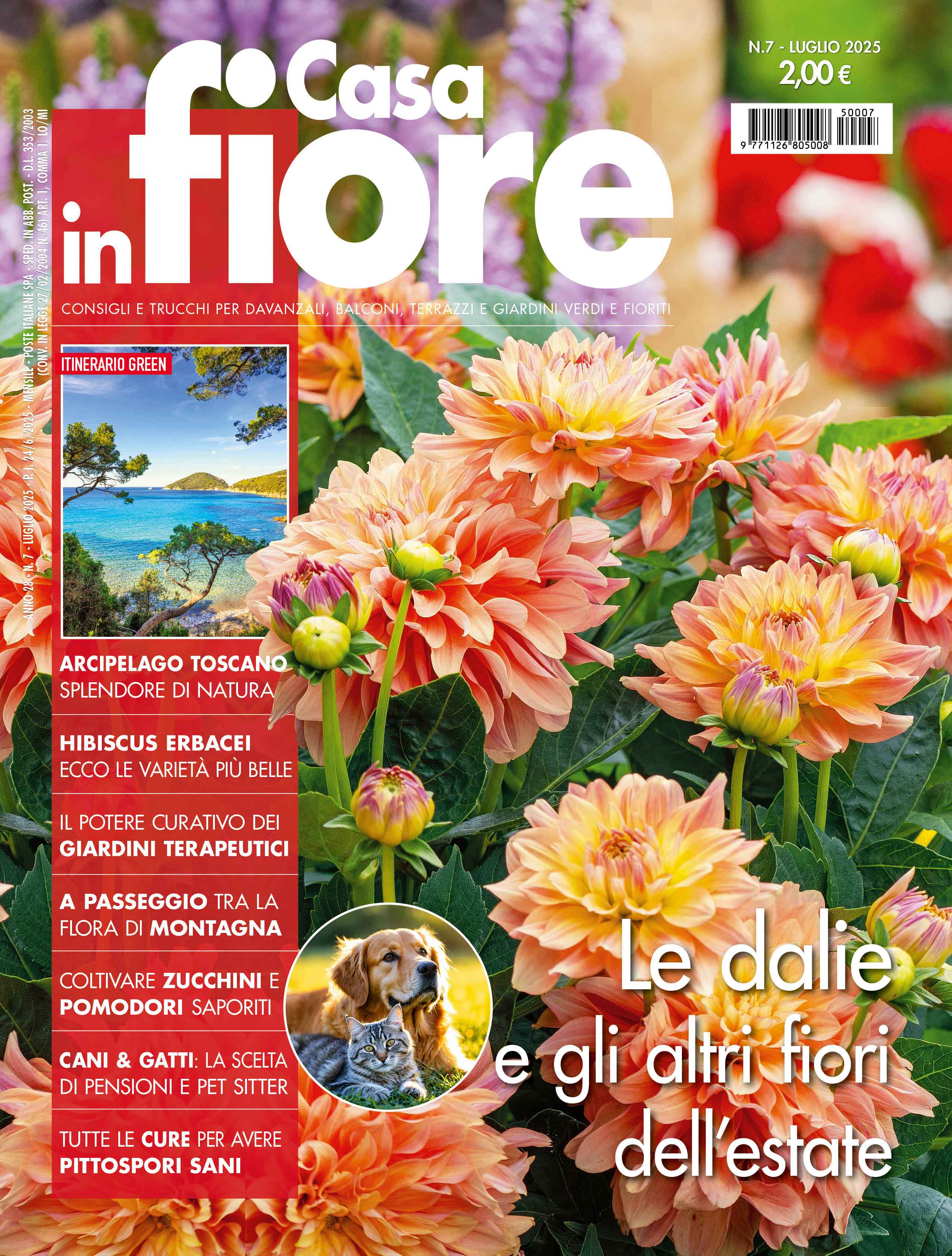 Casa in Fiore di luglio 2025, in edicola dal 24 giugno
