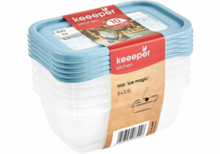 I contenitori di Keeper sono adatti per congelare, dotato di coperchio apposito su cui scrivere, ideale per sigillare il contenuto. Hanno una capienza da 500 ml, si possono facilmente trasportare. Prezzo: 10,63 euro su amazon.it I contenitori di Keeper sono adatti per congelare, dotato di coperchio apposito su cui scrivere, ideale per sigillare il contenuto. Hanno una capienza da 500 ml, si possono facilmente trasportare. Prezzo: 10,63 euro su amazon.it