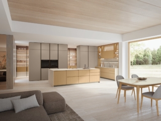 Veneta Cucine riporta in auge il Rovere Ikebana, un legno classico e contemporaneo insieme, che va oltre le mode. La finitura dell'essenza è chiara e naturale, si abbina quindi alle tonalità più neutre. Caratterizza l'anta di Sakura, caratterizzata da un'anta a telaio con una cornice più sottile con una presa d'apertura discretamente integrata nella cornice stessa. Il suo gusto si ispira allo stile Japandi e al suo rigore sobrio e funzionale, con elettrodomestici a incasso nelle colonne. Il prezzo per una base da 60 centimetri è di 368 euro Iva inclusa. www.venetacucine.com Veneta Cucine riporta in auge il Rovere Ikebana, un legno classico e contemporaneo insieme, che va oltre le mode. La finitura dell'essenza è chiara e naturale, si abbina quindi alle tonalità più neutre. Caratterizza l'anta di Sakura, caratterizzata da un'anta a telaio con una cornice più sottile con una presa d'apertura discretamente integrata nella cornice stessa. Il suo gusto si ispira allo stile Japandi e al suo rigore sobrio e funzionale, con elettrodomestici a incasso nelle colonne. Il prezzo per una base da 60 centimetri è di 368 euro Iva inclusa. www.venetacucine.com