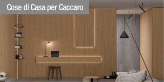 Architype di Caccaro: la boiserie che arreda, organizza e illumina