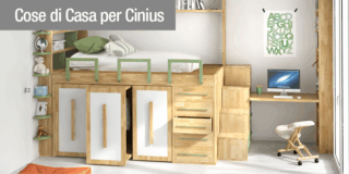 Letto alto con contenitore: SpazioBed, la soluzione salvaspazio di design firmata Cinius