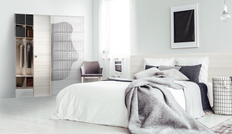 Controtelai Dierre per porte scorrevoli New Space rasomuro