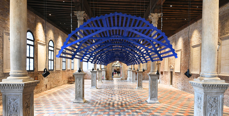 Il cielo sopra il portego di Michele De Lucchi - Biennale Venezia 2025 (Geberit) Il cielo sopra il portego di Michele De Lucchi - Biennale Venezia 2025 (Geberit)