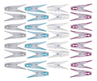 Il set Sìordine di Galileo è composto da 30 mollette per bucato. In vari colori, sono in plastica e hanno impugnatura gommata per non rovinare il bucato. Prezzo 3,99 euro. www.satur.it Il set Sìordine di Galileo è composto da 30 mollette per bucato. In vari colori, sono in plastica e hanno impugnatura gommata per non rovinare il bucato. Prezzo 3,99 euro. www.satur.it