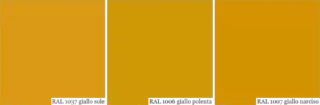 RAL gialli ambra RAL gialli ambra