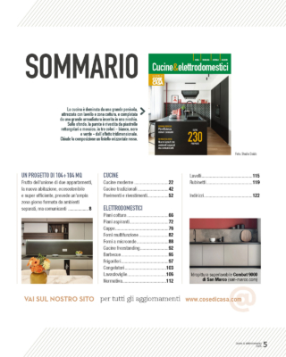 sommario speciale cucine e elettrodomestici 2025 sommario speciale cucine e elettrodomestici 2025