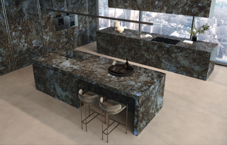 Atlas Plan Baobab effetto marmo blu Atlas Plan Baobab effetto marmo blu