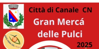 Città di Canale, Mercatino nuovo, calendario 2025 Città di Canale, Mercatino nuovo, calendario 2025