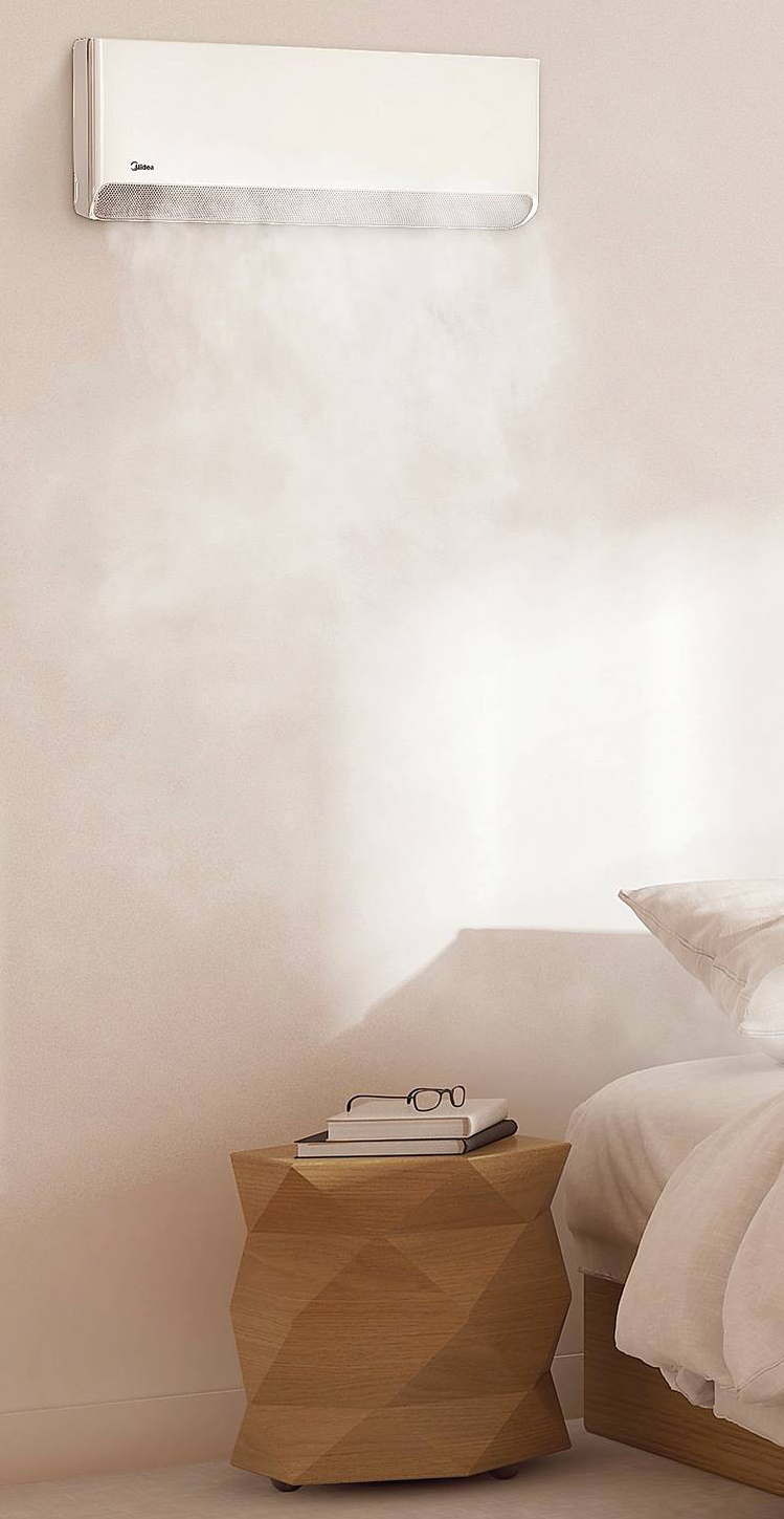Breezeless E di Midea ottimizza il comfort risparmiando fino a 20% dei consumi. Grazie alla tecnologia a raggi Uv elimina
virus e batteri. I deflettori TwinFlap™ con 5.013 microfori diffondono una brezza delicata senza correnti.
Ha potenza da 2,8 kW, rumorosità
da 20,5 dBA, classe A++. www.midea.com Breezeless E di Midea ottimizza il comfort risparmiando fino a 20% dei consumi. Grazie alla tecnologia a raggi Uv elimina
virus e batteri. I deflettori TwinFlap™ con 5.013 microfori diffondono una brezza delicata senza correnti.
Ha potenza da 2,8 kW, rumorosità
da 20,5 dBA, classe A++. www.midea.com