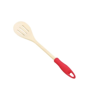 Il cucchiaio forato della linea Presto Wood di Tescoma è in legno di faggio con manico in plastica colorata. Anche in questo caso, la sua superficie non rovina il rivestimento antiaderente del pentolame. Lunghezza: 30 cm. Prezzo 3,90 euro. www.tescomaonline.com Il cucchiaio forato della linea Presto Wood di Tescoma è in legno di faggio con manico in plastica colorata. Anche in questo caso, la sua superficie non rovina il rivestimento antiaderente del pentolame. Lunghezza: 30 cm. Prezzo 3,90 euro. www.tescomaonline.com