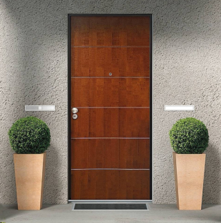 Ha pannello esterno in legno di noce e interno in laminato color noce Great
di Master in vendita da Leroy Merlin. Ha 6 punti di chiusura, struttura a doppia lamiera con rinforzi verticali e serratura a doppia mappa. Classe RC2. Riduzione rumore 28 dB. Misura L 80-85-90 x H 210 cm. Costa 549,90 euro. www.leroymerlin.it Ha pannello esterno in legno di noce e interno in laminato color noce Great
di Master in vendita da Leroy Merlin. Ha 6 punti di chiusura, struttura a doppia lamiera con rinforzi verticali e serratura a doppia mappa. Classe RC2. Riduzione rumore 28 dB. Misura L 80-85-90 x H 210 cm. Costa 549,90 euro. www.leroymerlin.it