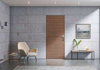 Next Elettra di Dierre è una porta blindata domotica che si connette al WiFi di casa. Integra sensori e allarme acustico per segnalare ogni tentativo di effrazione. La serratura motorizzata a cilindro si apre con il telecomando Key fob e con l'app myDOOR. Ha scocca con doppia lamiera in acciaio zincato anticorrosione e uno speciale sandwich per l’isolamento termoacustico. E’ disponibile in 5 configurazioni principali: Sleek e Wall Security, con installazione rasomuro e cerniere a scomparsa; Sleek Out, con telaio a taglio termico; Synergy In, versione full optional per interni e Synergy Out con telaio anticondensa in acciaio rivestito in PVC. Nella versione rasomuro misura L 90 X H 210 cm, prezzo a partire da 5.200 euro + Iva. www.dierre.com Next Elettra di Dierre è una porta blindata domotica che si connette al WiFi di casa. Integra sensori e allarme acustico per segnalare ogni tentativo di effrazione. La serratura motorizzata a cilindro si apre con il telecomando Key fob e con l'app myDOOR. Ha scocca con doppia lamiera in acciaio zincato anticorrosione e uno speciale sandwich per l’isolamento termoacustico. E’ disponibile in 5 configurazioni principali: Sleek e Wall Security, con installazione rasomuro e cerniere a scomparsa; Sleek Out, con telaio a taglio termico; Synergy In, versione full optional per interni e Synergy Out con telaio anticondensa in acciaio rivestito in PVC. Nella versione rasomuro misura L 90 X H 210 cm, prezzo a partire da 5.200 euro + Iva. www.dierre.com