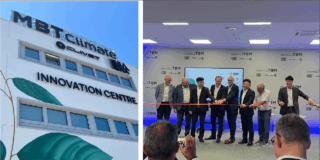 Inaugurazione dell'MBT Climate Innovation Centre a Padova: taglio del nastro con i vertici di Clivet e Midea davanti alla nuova sede, specializzata in ricerca e sviluppo nel settore HVAC e tecnologie per il comfort ambientale. Inaugurazione dell'MBT Climate Innovation Centre a Padova: taglio del nastro con i vertici di Clivet e Midea davanti alla nuova sede, specializzata in ricerca e sviluppo nel settore HVAC e tecnologie per il comfort ambientale.