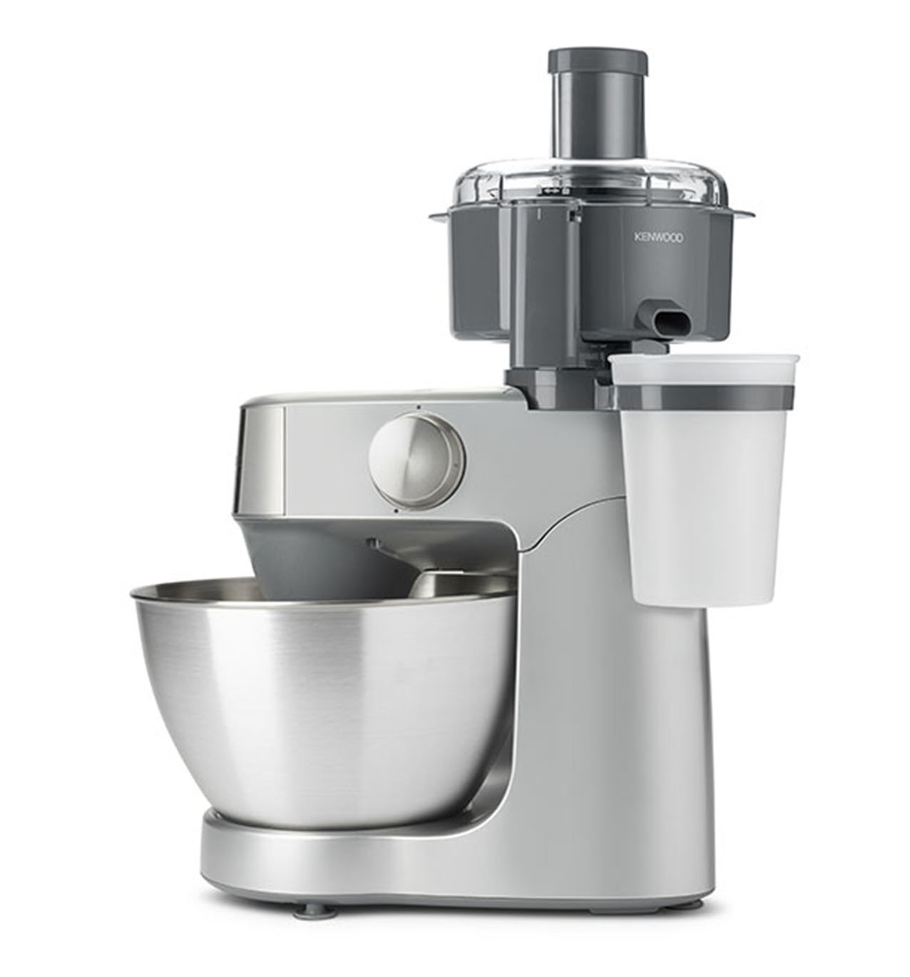 L’accessorio KAP80.000GY trasforma l’impastatrice Prospero+ KHC29A.O0SI di Kenwood in una centrifuga. Il filtro antischiuma garantisce un succo puro, senza residui di schiuma nel bicchiere. Il diametro del tubo di alimentazione consente di inserire verdure di forma insolita e il bicchiere da 500 ml raccoglie il succo pronto per essere servito. L’accessorio prezzo 59,90 euro, l’impastatrice 349,99 euro. www.kenwoodworld.com/it L’accessorio KAP80.000GY trasforma l’impastatrice Prospero+ KHC29A.O0SI di Kenwood in una centrifuga. Il filtro antischiuma garantisce un succo puro, senza residui di schiuma nel bicchiere. Il diametro del tubo di alimentazione consente di inserire verdure di forma insolita e il bicchiere da 500 ml raccoglie il succo pronto per essere servito. L’accessorio prezzo 59,90 euro, l’impastatrice 349,99 euro. www.kenwoodworld.com/it