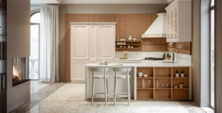 Uno stile senza tempo per la cucina Pavese di Veneta Cucine che è caratterizzata dalla presenza di una penisola con bancone snack e una serie di vani a giorno che permettono di esporre stoviglie e piccoli oggetti. Le ante a telaio con il pomolo Sasso, realizzate in Frassino Laccato Beige, si ispirano alla tradizione. Un modulo base da 60 cm, prezzo a partire da 255 euro. https://www.venetacucine.com Uno stile senza tempo per la cucina Pavese di Veneta Cucine che è caratterizzata dalla presenza di una penisola con bancone snack e una serie di vani a giorno che permettono di esporre stoviglie e piccoli oggetti. Le ante a telaio con il pomolo Sasso, realizzate in Frassino Laccato Beige, si ispirano alla tradizione. Un modulo base da 60 cm, prezzo a partire da 255 euro. https://www.venetacucine.com