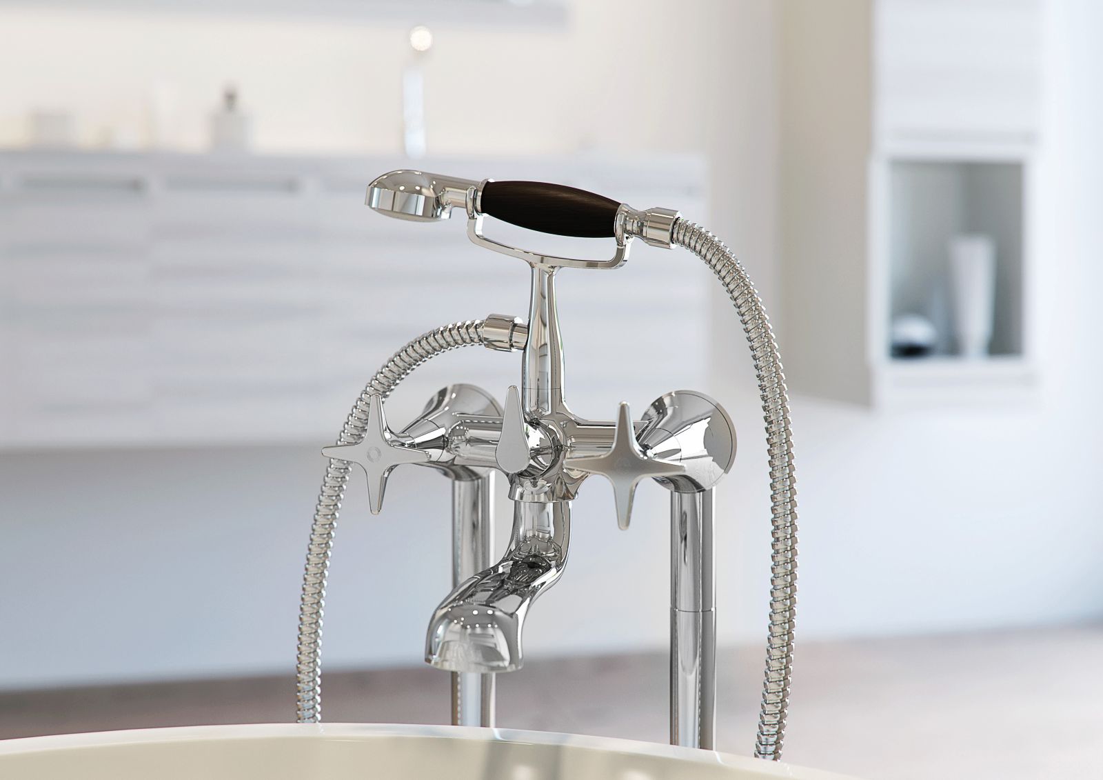 Il gruppo rubinetteria vasca 3274CL306 fa parte della serie 130 di Rubinetterie Stella. Ha montanti da pavimento ed è completo di doccia a mano con supporto a forcella sul gruppo. È disponibile in svariate finiture. Prezzo su richiesta. www.rubinetteriestella.it Il gruppo rubinetteria vasca 3274CL306 fa parte della serie 130 di Rubinetterie Stella. Ha montanti da pavimento ed è completo di doccia a mano con supporto a forcella sul gruppo. È disponibile in svariate finiture. Prezzo su richiesta. www.rubinetteriestella.it