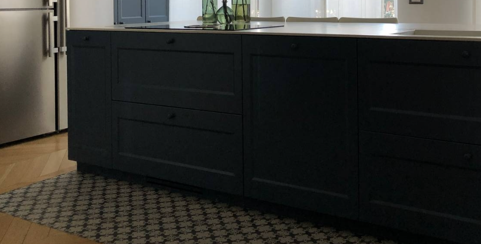 parquet e piastrelle effetto cementina