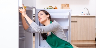 Pulizia guarnizione frigo