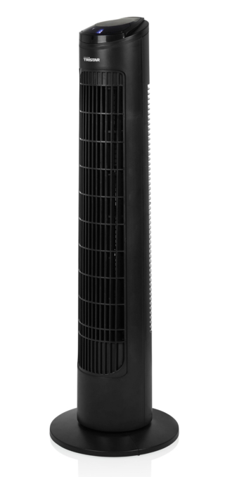 Si possono scegliere tre intensità del flusso d'aria: normale, naturale o sonno nel ventilatore a torre VE-5865 di Tristar. Ha motore da 40 watt e grazie alla funzione di rotazione di 60 gradi riesce a raggiungere ogni angolo della stanza. Il timer è regolabile da 1 a 12 ore. Misura Ø 22 x H 76 cm. Prezzo 55 euro. www.tristar.eu Si possono scegliere tre intensità del flusso d'aria: normale, naturale o sonno nel ventilatore a torre VE-5865 di Tristar. Ha motore da 40 watt e grazie alla funzione di rotazione di 60 gradi riesce a raggiungere ogni angolo della stanza. Il timer è regolabile da 1 a 12 ore. Misura Ø 22 x H 76 cm. Prezzo 55 euro. www.tristar.eu
