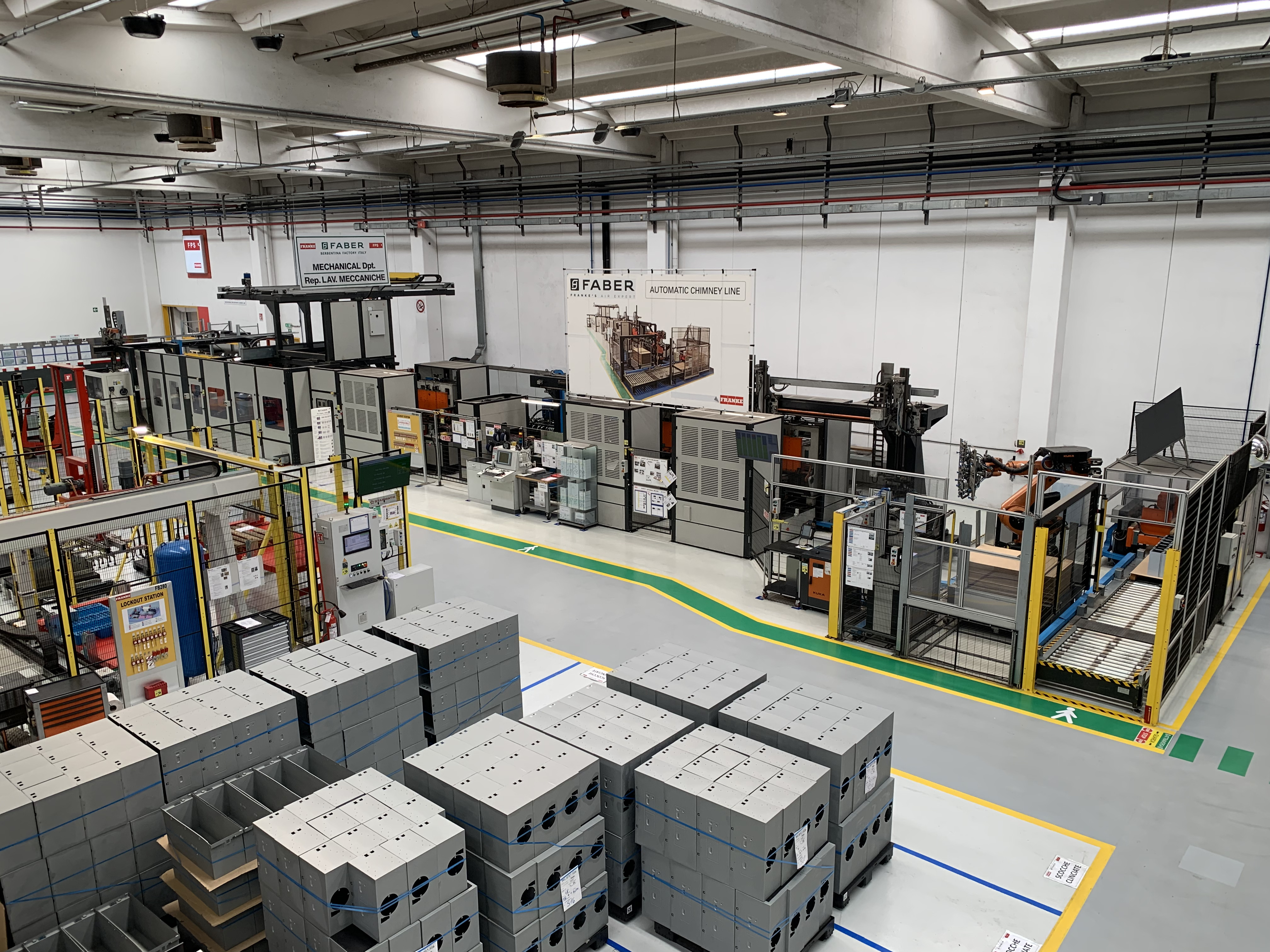 Franke Home Solutions, Sassoferrato, linea automatica Franke Home Solutions, Sassoferrato, linea automatica