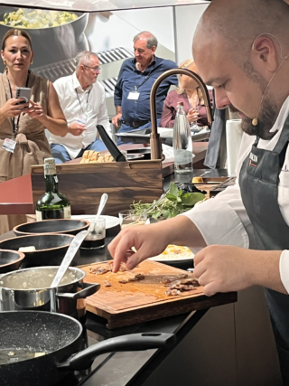 Franke Home Solutions, showroom Fabriano, show cooking Franke Home Solutions, showroom Fabriano, show cooking