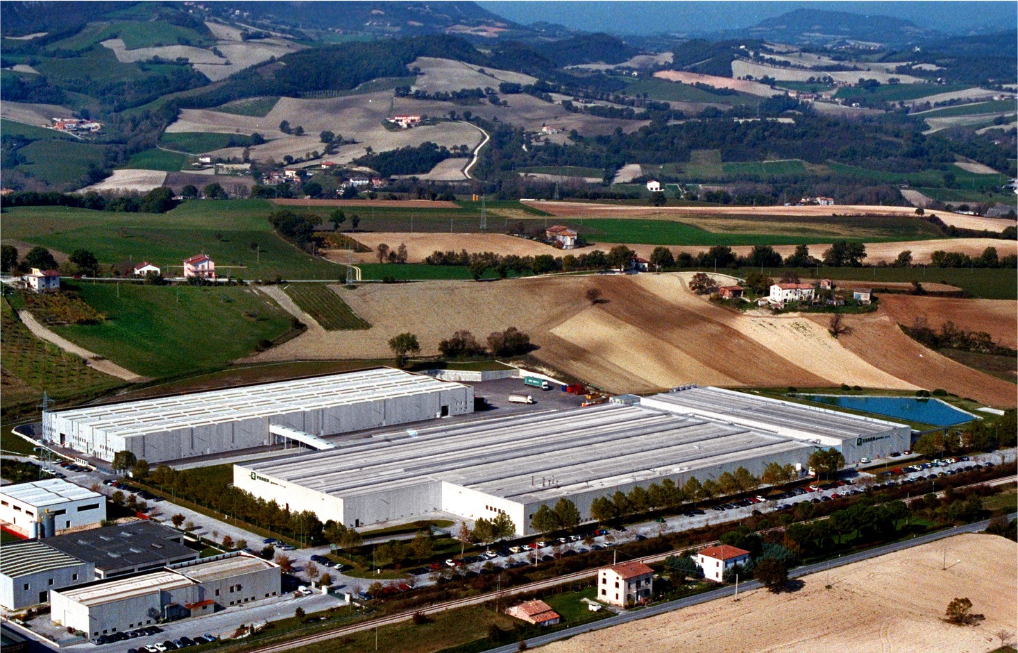 Franke Home Solutions, Stabilimento Sassoferrato, esterno Franke Home Solutions, Stabilimento Sassoferrato, esterno