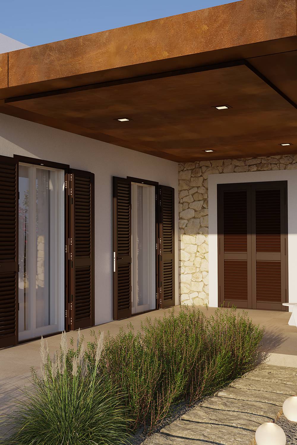 Serie K80 Blindata con lamelle fisse Serie K80 Blindata con lamelle fisse