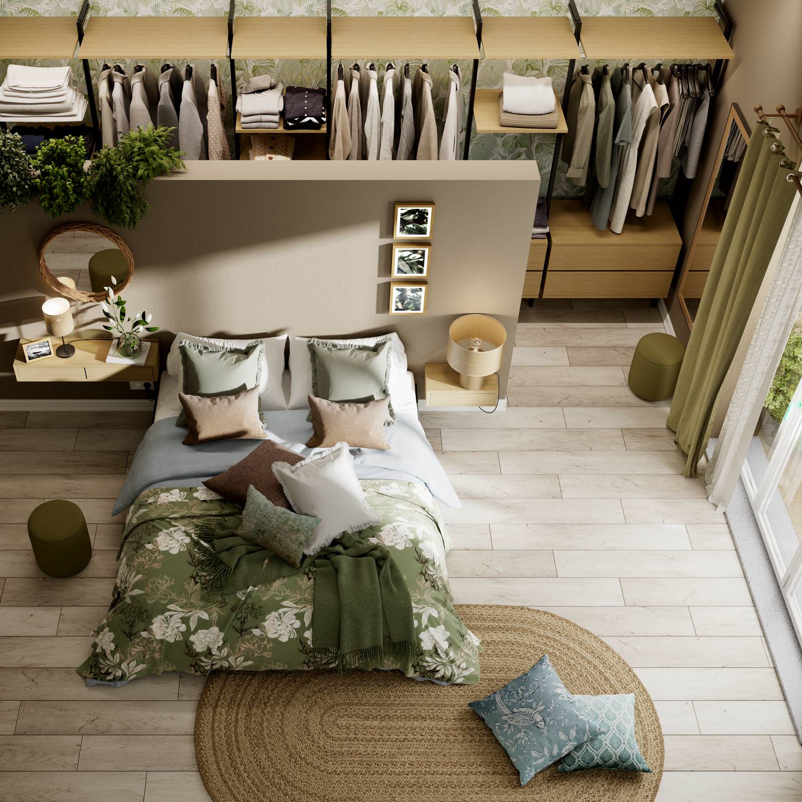 Leory Merlin letto stile Nature vista 2 Leory Merlin letto stile Nature vista 2