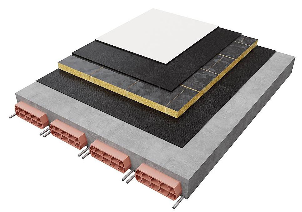 Roof System California BT2 di Saint-Gobain Italia per tetti piani ad elevato SRI (Solar Reflection Index) riflette e dissipa il calore dei raggi solari anche nel tempo grazie all'abbinamento di due speciali membrane elastomeriche, di cui quella superiore rivestita di alluminio goffrato preverniciato. www.saint-gobain.it Roof System California BT2 di Saint-Gobain Italia per tetti piani ad elevato SRI (Solar Reflection Index) riflette e dissipa il calore dei raggi solari anche nel tempo grazie all'abbinamento di due speciali membrane elastomeriche, di cui quella superiore rivestita di alluminio goffrato preverniciato. www.saint-gobain.it