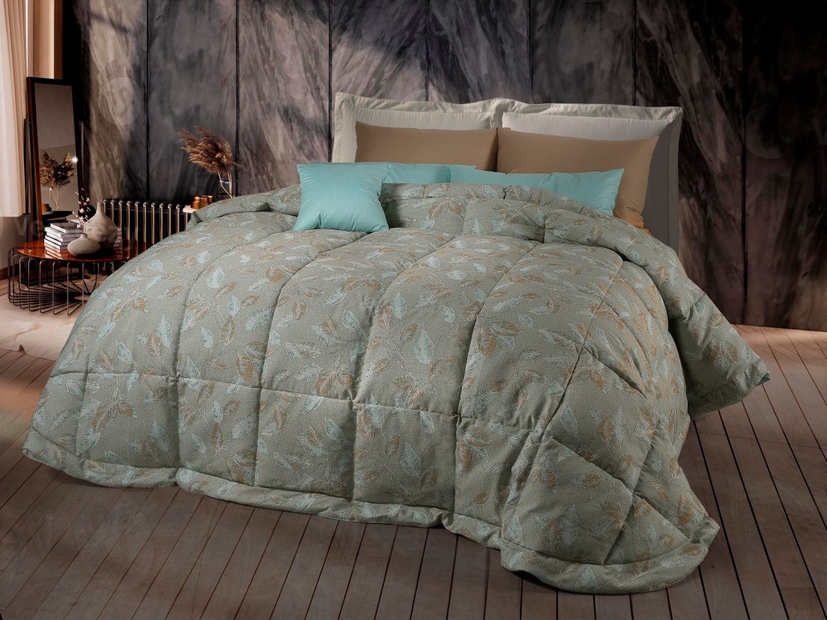 Trapunta Cinelli Piume e Piumini Ai 2025-2026 con foglie