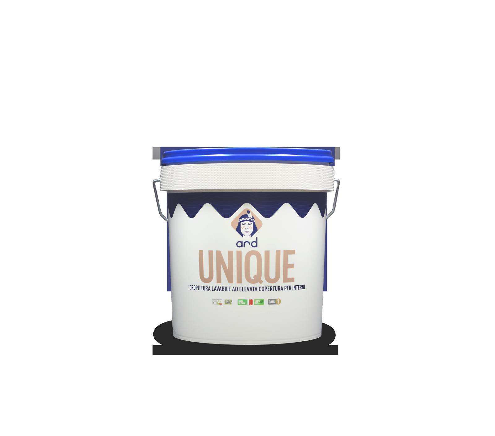 Unique di Ard Raccanello:
idropittura lavabile ad elevata copertura per interni