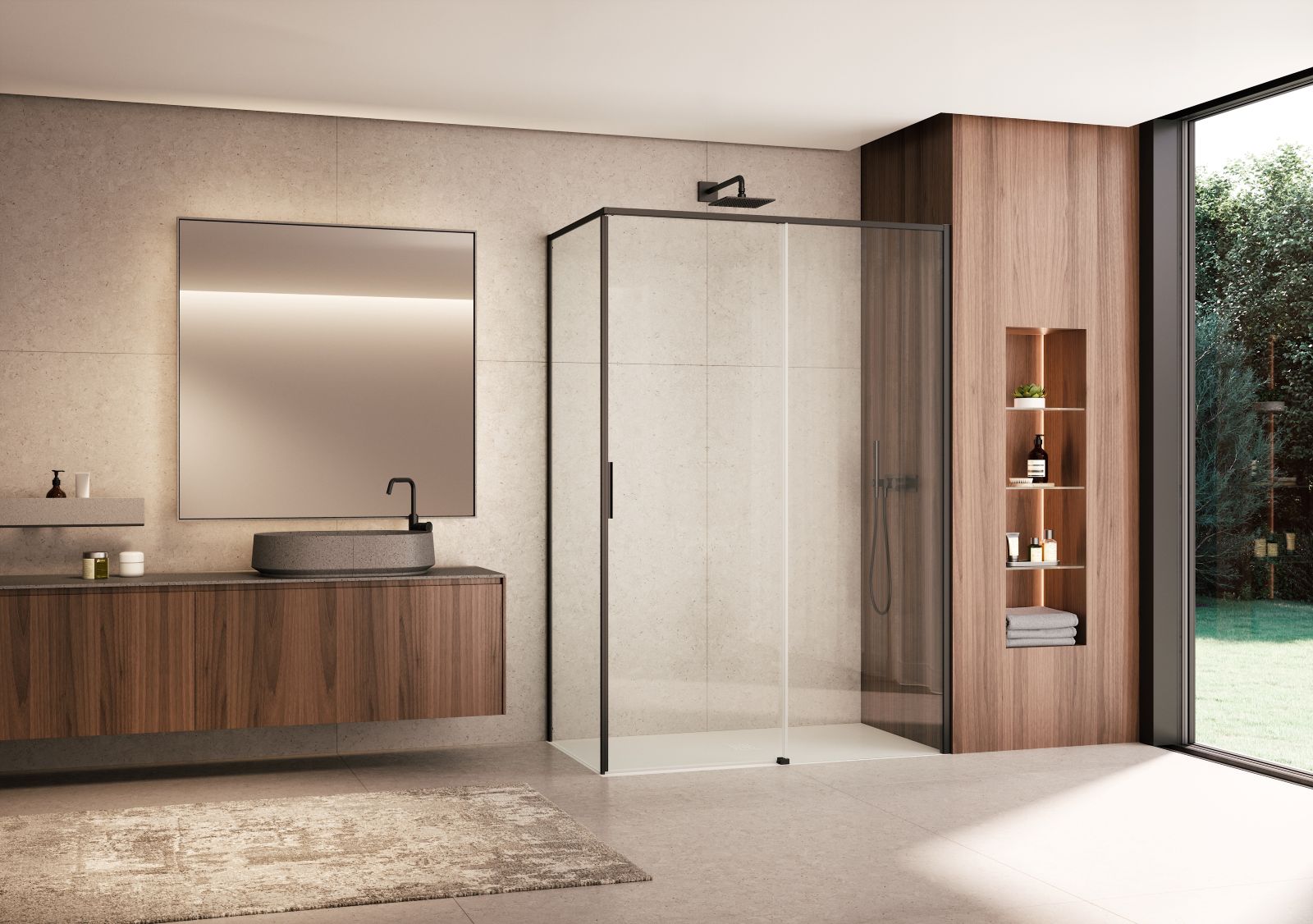 cabina doccia Quna di Provex Cersaie 2025
