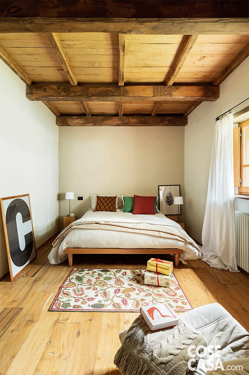 camera da letto matrimoniale con soffitto a travi camera da letto matrimoniale con soffitto a travi