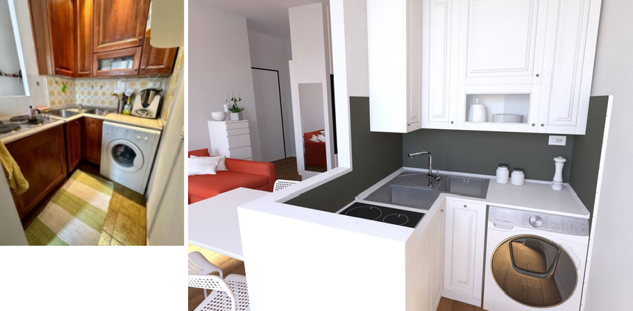 cucina prima e dopo cucina prima e dopo