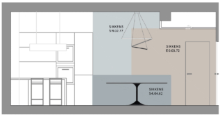 parete sala da pranzo