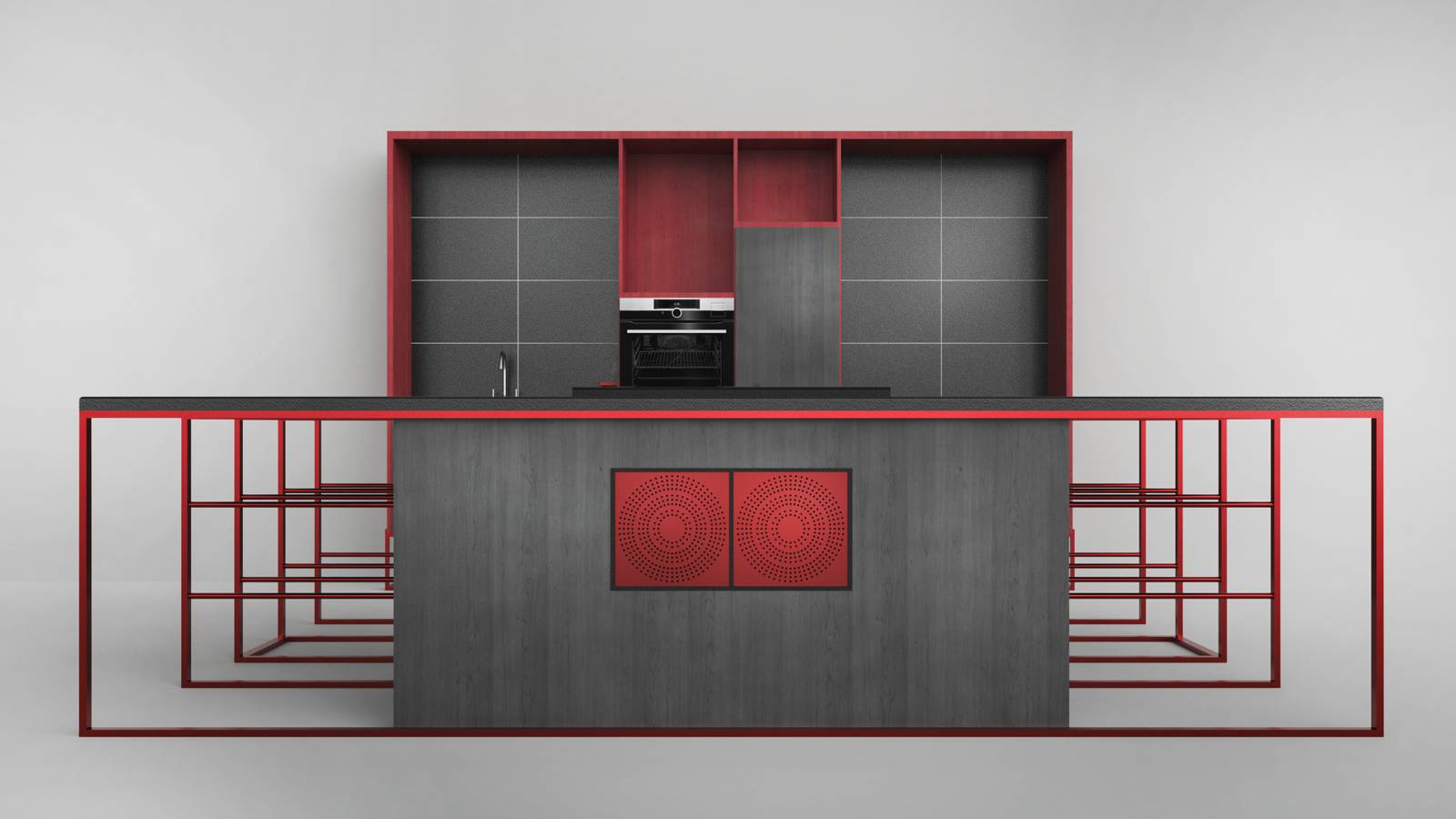 Kitchen Design Contest AEG-2° posto: progetto "BHR"