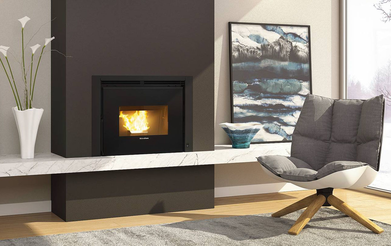 Comfort P70 Plus 5.0 di LaNordica-Extraflame è un inserto a pellet con serbatoio 13 kg e braciere in ghisa. La canalizzazione dell’aria, a motore, arriva fino
a 8 metri. Potenza e ventilazione sono regolabili.
Ha potenza 10 kW. In classe A+, ambientale 5 stelle.
Misura L 67,8 x P 56,5 x H 53 cm. Costa 3.650 euro. www.lanordica-extraflame.com Comfort P70 Plus 5.0 di LaNordica-Extraflame è un inserto a pellet con serbatoio 13 kg e braciere in ghisa. La canalizzazione dell’aria, a motore, arriva fino
a 8 metri. Potenza e ventilazione sono regolabili.
Ha potenza 10 kW. In classe A+, ambientale 5 stelle.
Misura L 67,8 x P 56,5 x H 53 cm. Costa 3.650 euro. www.lanordica-extraflame.com