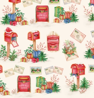 La fantasia Cassetta delle Lettere rappresenta invece le letterine cariche di aspettative che i bimbi scrivono a Babbo Natale, spedendole al Polo Nord e sperando che i loro desideri vengano esauditi. È creata a partire da un acquerello originale dipinto a mano da una delle artiste dell'azienda. La fantasia Cassetta delle Lettere rappresenta invece le letterine cariche di aspettative che i bimbi scrivono a Babbo Natale, spedendole al Polo Nord e sperando che i loro desideri vengano esauditi. È creata a partire da un acquerello originale dipinto a mano da una delle artiste dell'azienda.