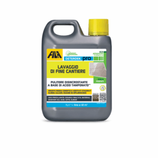 Deterdek Pro di Fila Solutions è un detergente ideato proprio per la pulizia di finte cantiere. È in grado di rimuovere e incrostazioni del dopo posa e lo sporco inorganico tenace, il calcare da pavimenti e sanitari, rivestimenti esterni, tracce e depositi di ruggine, ideale anche sul gres porcellanato.
https://www.filasolutions.com/ Deterdek Pro di Fila Solutions è un detergente ideato proprio per la pulizia di finte cantiere. È in grado di rimuovere e incrostazioni del dopo posa e lo sporco inorganico tenace, il calcare da pavimenti e sanitari, rivestimenti esterni, tracce e depositi di ruggine, ideale anche sul gres porcellanato.
https://www.filasolutions.com/