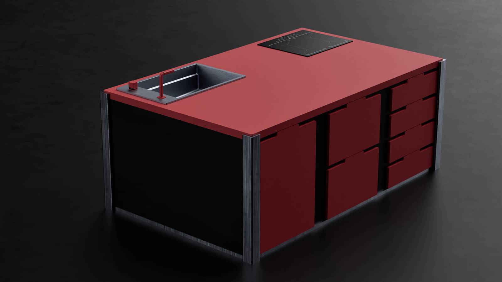 Kitchen Design Contest AEG - vincitore categoria studenti: progetto "Just Me"