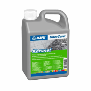 Keranet è un pulitore concentrato liquido a base acida da usare sulle piastrelle in ceramica. Estremamente efficace nella rimozione di residui cementizi a seguito delle operazioni di posa. In base grado di sporco, può essere diluito. Adatto per l’utilizzo su qualsiasi materiale resistente agli acidi. Prezzo: 9,52 euro su amazon.it Keranet è un pulitore concentrato liquido a base acida da usare sulle piastrelle in ceramica. Estremamente efficace nella rimozione di residui cementizi a seguito delle operazioni di posa. In base grado di sporco, può essere diluito. Adatto per l’utilizzo su qualsiasi materiale resistente agli acidi. Prezzo: 9,52 euro su amazon.it