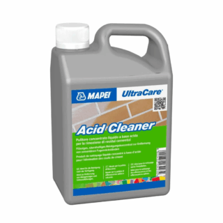 Acid Cleaner di Mapei, della linea Ultracare, si può usare su gres porcellanato, piastrelle in ceramica e pietra, ideale per la rimozione di residui cementizi. Prezzo: 9,87 euro su amazon.it Acid Cleaner di Mapei, della linea Ultracare, si può usare su gres porcellanato, piastrelle in ceramica e pietra, ideale per la rimozione di residui cementizi. Prezzo: 9,87 euro su amazon.it